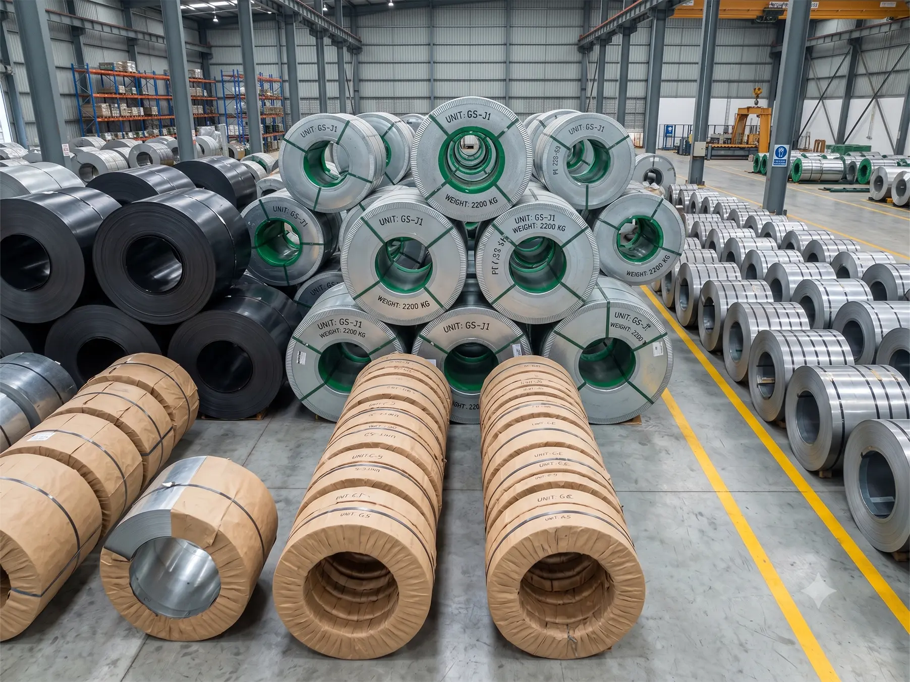 Precision-Slit Steel Coils