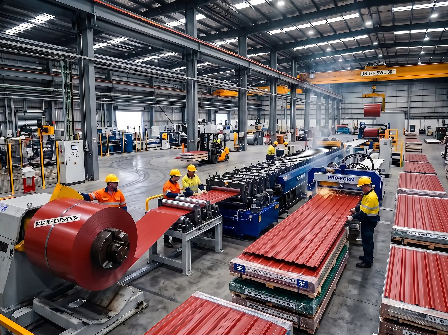 PPGI & PPGL Steel Sheet Stack
