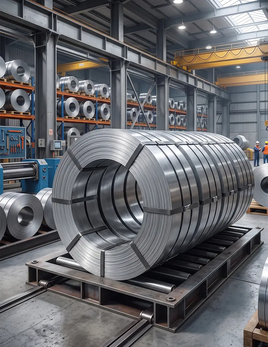 Narrow Width Steel Coils for Industrial Applications