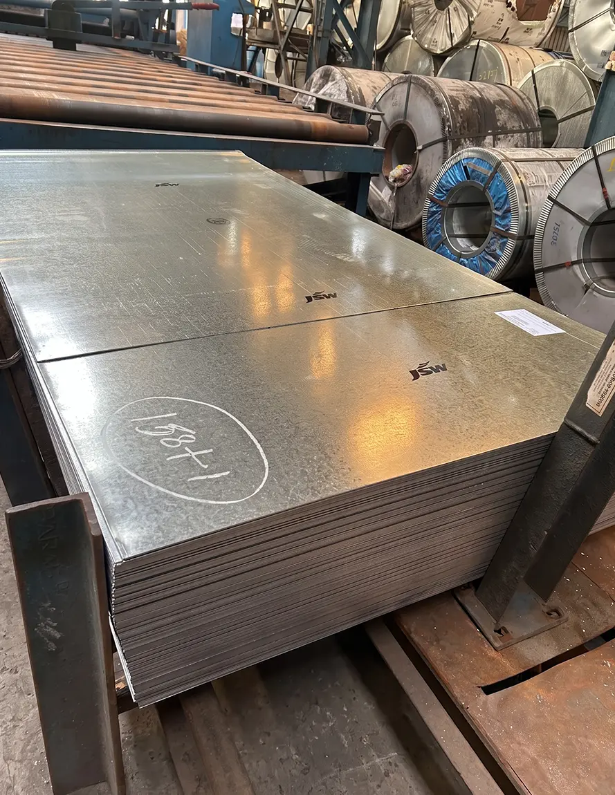 Industrial SS Sheets with Protected Finish